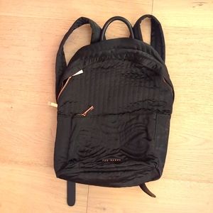 Elegant Black Ted Baker Backpack